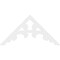 Ekena Millwork Pitch Vienna Architectural Grade PVC Gable Pediment, 60"W x 30"H x 1"P (12/12) GPP060X030X100VIE - alternate 4